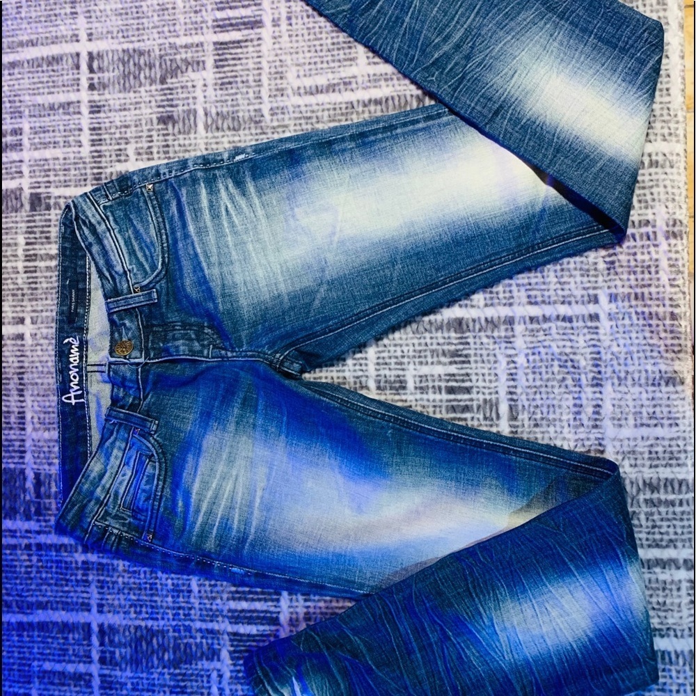 P32- Anonamé authentic blue jeans size 27 - Picture 3 of 10
